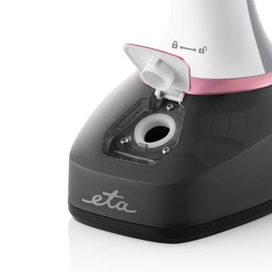 ETA Vaatehöyrystin Stephany ETA227090000 Kämmenlaite, 1400 W, 0,38 L, 25 g/min, Valkoinen/Musta
