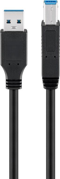Goobay USB 3.0 SuperSpeed -kaapeli, musta