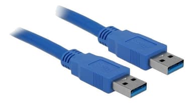 Delock-kaapeli A-tyypin USB 3.0 -pistoke> USB 3.0-tyypin A-pistoke 3 m sininen