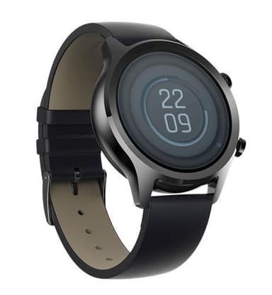 TicWatch C2+ Älykello, NFC, GPS (satelliitti), AMOLED, Sykemittari, Vedenpitävä, Bluetooth, 1 Gt, 4 Gt, Android, iOS, Wi-Fi, Snapdragon Wear 2100, 20 mm, Musta