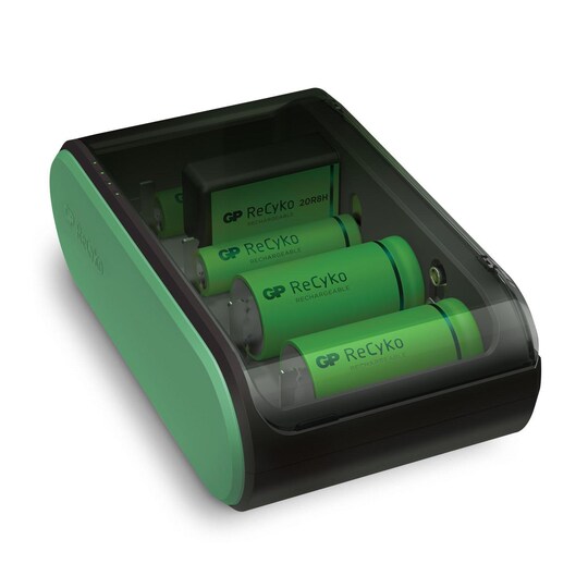 ReCyko Battery Charger Uni USB AA / AAA / C / D / 9V