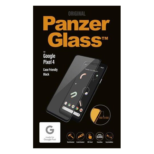 PanzerGlass Google Pixel 4 -kotelo, musta