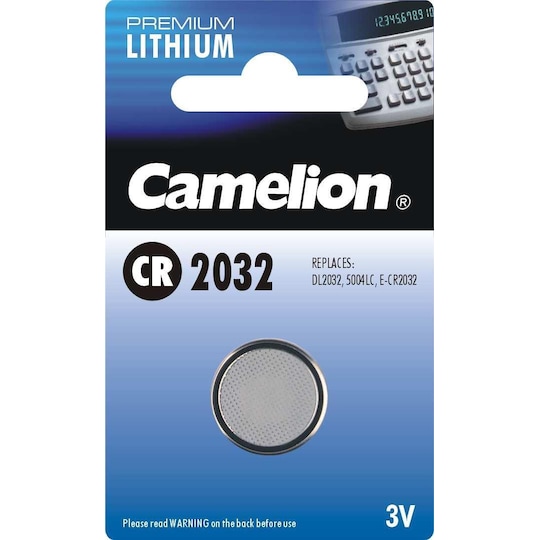 Camelion CR2032, litium, 1 kpl