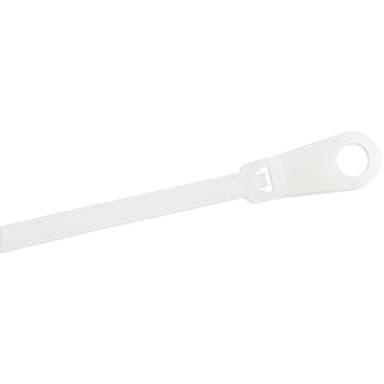 StarTech.com CBMZTS10N4, Avattava johdinside, Nailon, Muovi, Valkoinen, 2,5 cm,