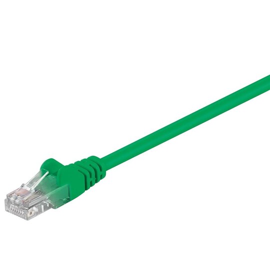 CAT 5e patch-kaapeli, U/UTP, vihreä