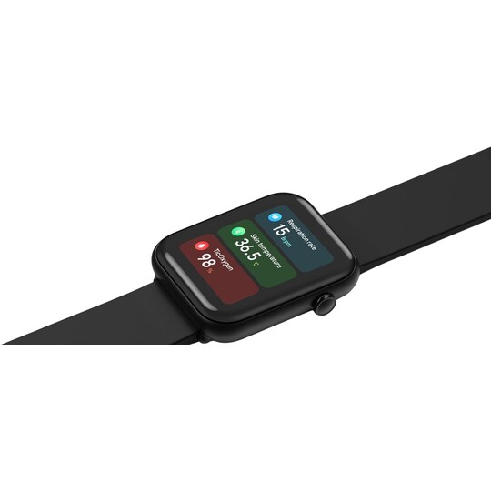 TicWatch Smart Watch GTH Älykellot, Kosketusnäyttö, Vedenpitävä, Bluetooth, Musta