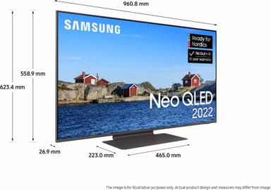 Samsung 43" QN93B 4K NQLED älytelevisio (2022)