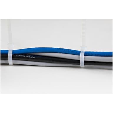 StarTech.com CBMZT10NK, Avattava johdinside, Nailon, Muovi, Valkoinen, 6,8 cm, V