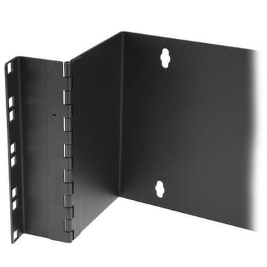 StarTech.com WALLMOUNTH4, seinäteline, 4U, 15 kg, 2,2 kg, musta