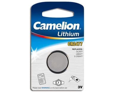 Camelion CR2477, litium, 1 kpl