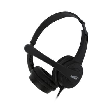 Kuulokkeet VOX505 USB w / vol control mic. Musta