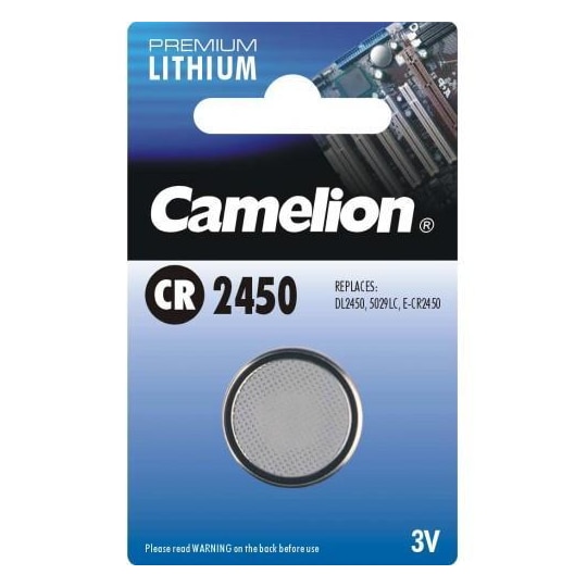 Camelion CR2450-BP1 CR2450, litium, 1 st