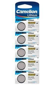 Camelion CR2025-BP5 CR2025, litium, 5 kpl