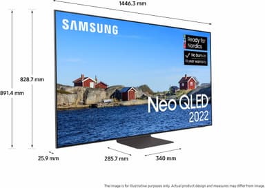Samsung 65" QN93B 4K NQLED älytelevisio (2022)