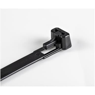 StarTech.com CBMZTRB6BK, Avattava johdinside, Nailon, Muovi, Musta, 3,5 cm, V2,