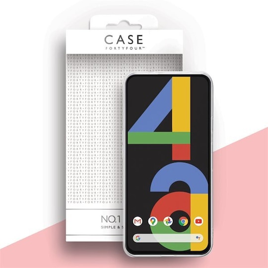 Case FortyFour No.1 Case Google Pixel 4a Kirkas