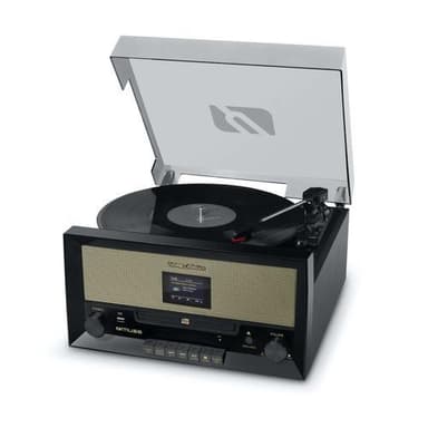 MT-110 DAB Levysoitin Micro DAB + FM BT CD USB Retro