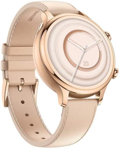 TicWatch Smart Watch C2 plus NFC, GPS (satelliitti), AMOLED, sykemittari, vedenpitävä, Bluetooth, ruusukulta, Wi-Fi