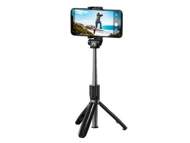 Natec Selfie Stick -jalusta, Alvito, langaton, musta