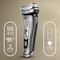 Braun Shaver 9415s Käyttöaika (max) 60 min, märkä ja kuiva, hopea