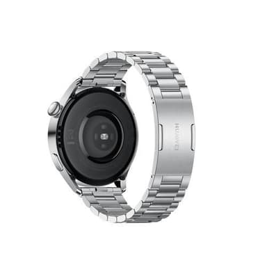 Huawei Watch 3 1,43", älykello, NFC, GPS (satelliitti), AMOLED, kosketusnäyttö, sykemittari, aktiivisuuden seuranta 24/7, vedenpitävä, Bluetooth, Wi-Fi, hopea