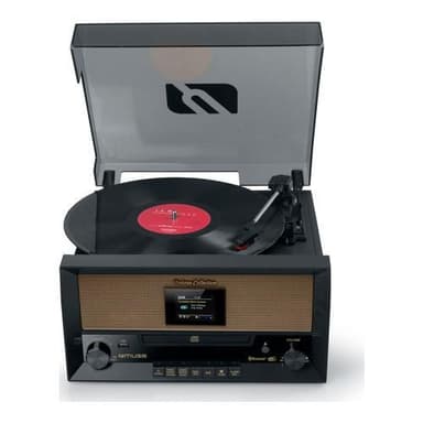 MT-110 DAB Levysoitin Micro DAB + FM BT CD USB Retro