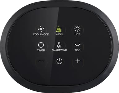 Sandstrøm Bladeless Hot & Cool tornituuletin SBHCF22E