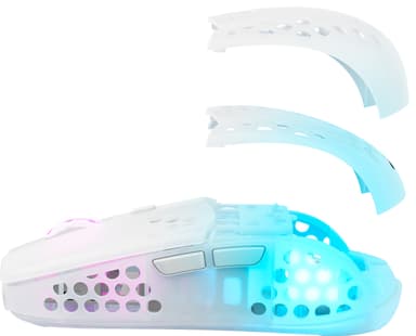 Xtrfy MZ1 RGB Wireless pelihiiri (valkoinen)