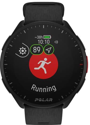 Polar Pacer urheilukello S/L (musta)