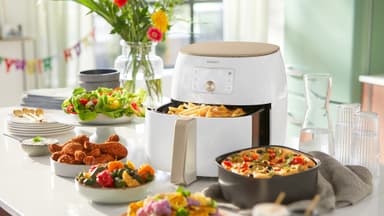Philips Airfryer Smart Sense 7.3L leivontavuoalla HD9870/20