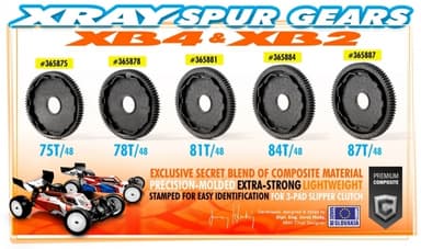 XRAY 41690 RC vehicle sparepar
