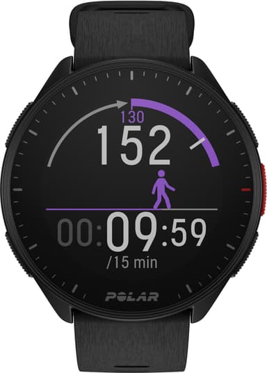 Polar Pacer urheilukello S/L (musta)