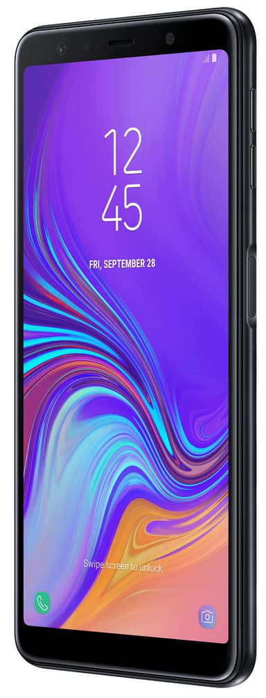 Samsung Galaxy A7 2018 älypuhelin (musta)