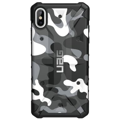 UAG Pathfinder iPhone Xs Max suojakuori (mustavalkoinen maastokuvio)