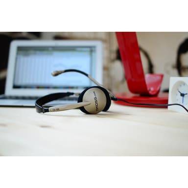 Kuulokkeet CS100 USB On-Ear Mic Kulta / Musta