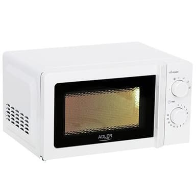 Adler mikroaaltouuni AD 6205 Vapaasti seisova, 700 W, valkoinen, 5, sulatus, 20 l