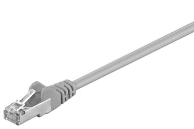 Goobay CAT 5e patchable, F/UTP, harmaa