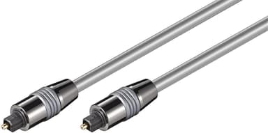 Goobay Toslink-kaapeli 6mm metalliliittimillä