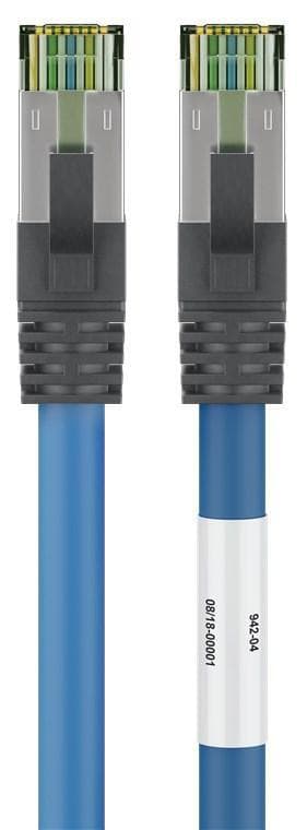 Goobay RJ45 (CAT 6A, 500 MHz) patch-kaapeli CAT 8.1 S / FTP raakakaapelilla, 14353