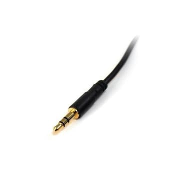 StarTech.com MU3MMS, 3.5mm, Uros, 3.5mm, Uros, 0,91 m, Musta