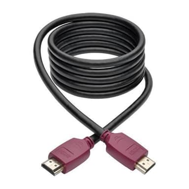 Tripp Lite HDMI -kaapeli Ethernetillä P569-006-CERT Burgundy, HDMI-HDMI, 1,83 m