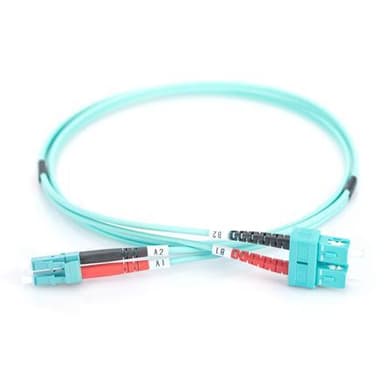 Digitus FO Patch Cord, Duplex, LC - SC MM OM3 50/125 µ, 3 m