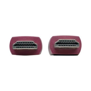 Tripp Lite HDMI-kaapeli Ethernetillä P569-010-CERT Burgundy, HDMI-HDMI, 3,05 m