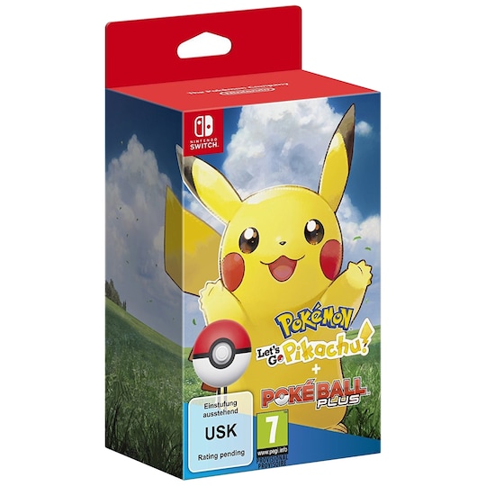 Pokémon: Let s Go, Pikachu! - Poké Ball Plus Edition (Switch)