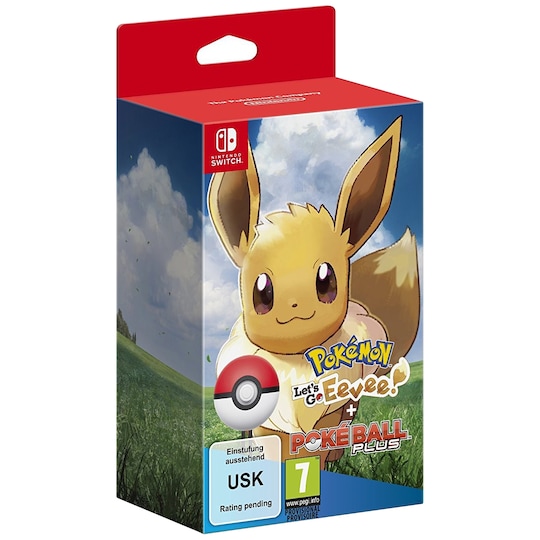 Pokémon: Let s Go, Eevee! - Poké Ball Plus Edition (Switch)