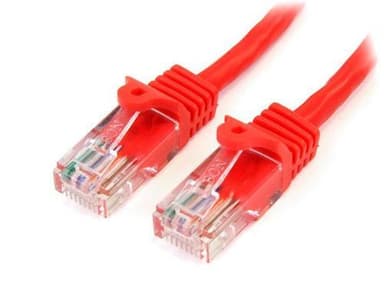 StarTech.com 45PAT3MRD, 3 m, Cat5e, U/UTP (UTP), RJ-45, RJ-45