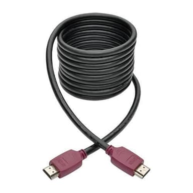 Tripp Lite HDMI-kaapeli Ethernetillä P569-010-CERT Burgundy, HDMI-HDMI, 3,05 m