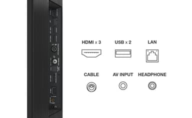 TCL 50'' QLED760 4K LED älytelevisio (2022)