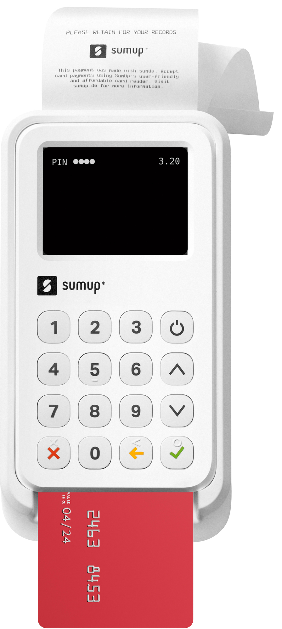 SumUp langaton maksupääte + kuittitulostin