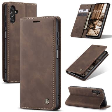 CaseMe Smart FlipCase Samsung Galaxy A13 5G  - kahvi